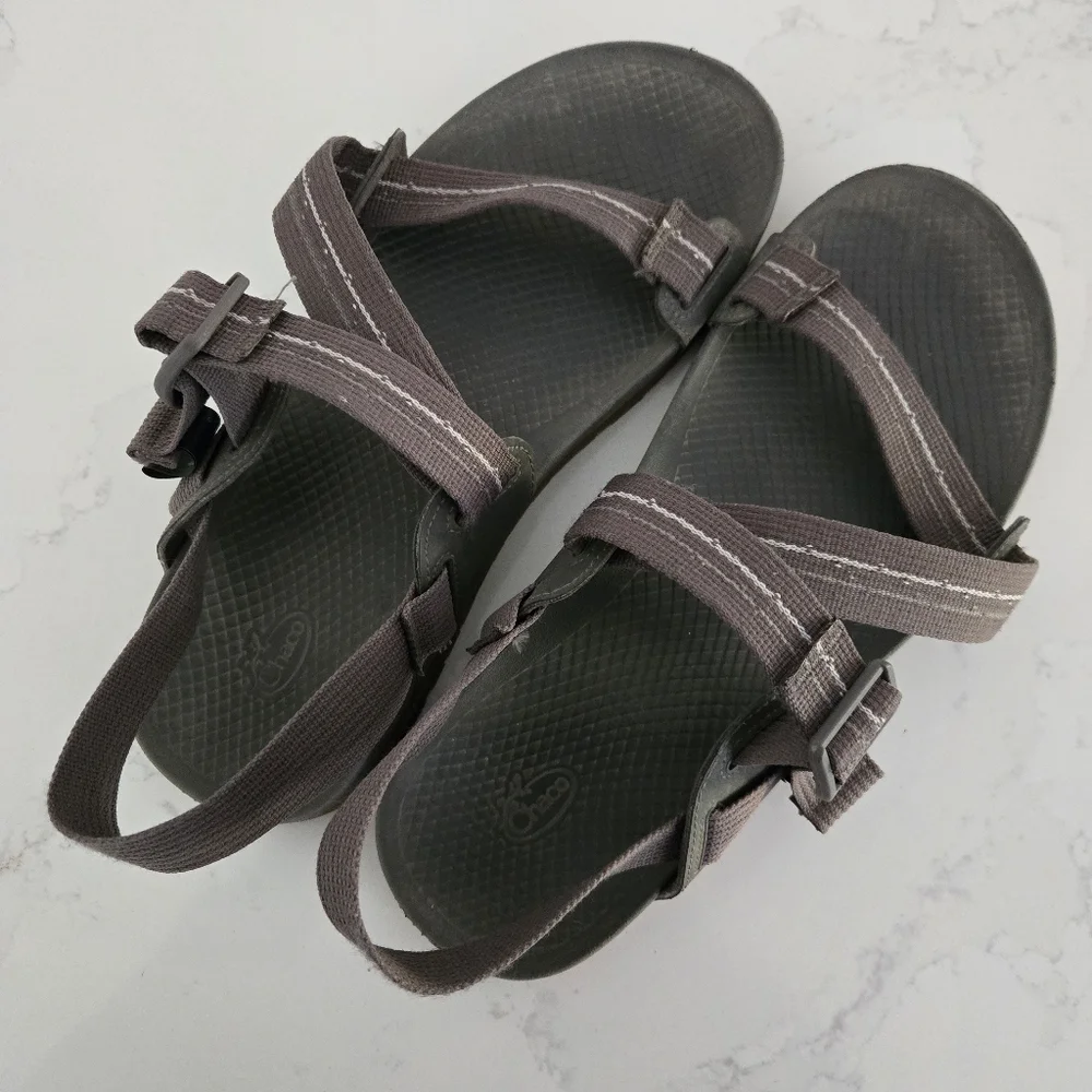 Chaco Lowdown Sandals Mens Waterproof Outdoor Hiking Travel Adjustable Gray 10